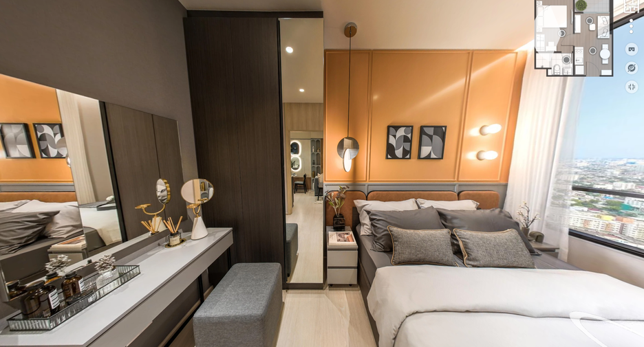 For sale 1 bed condo in Huai Khwang, Bangkok