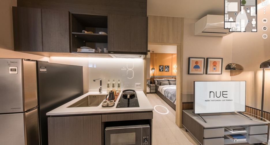 For sale 1 bed condo in Huai Khwang, Bangkok