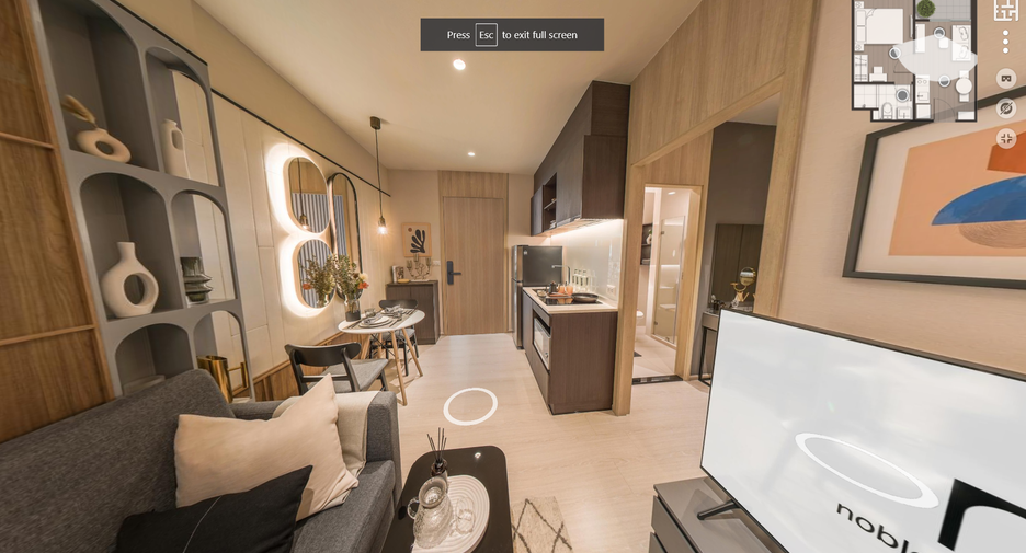 For sale 1 bed condo in Huai Khwang, Bangkok