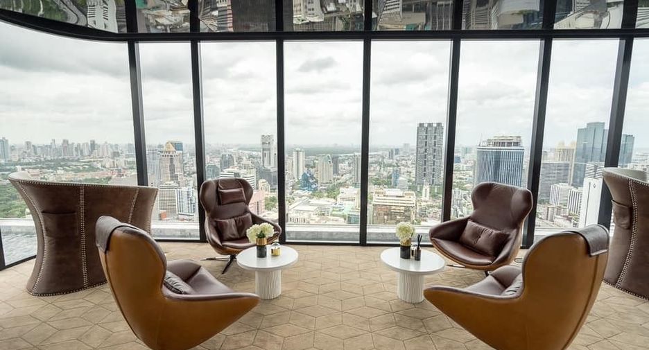For rent studio condo in Bang Rak, Bangkok