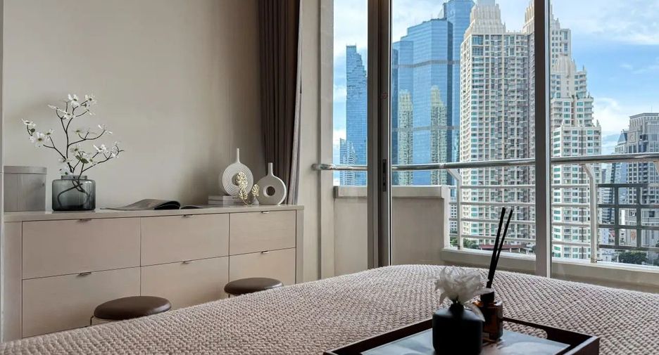 For rent 2 bedrooms condo in Sathon, Bangkok