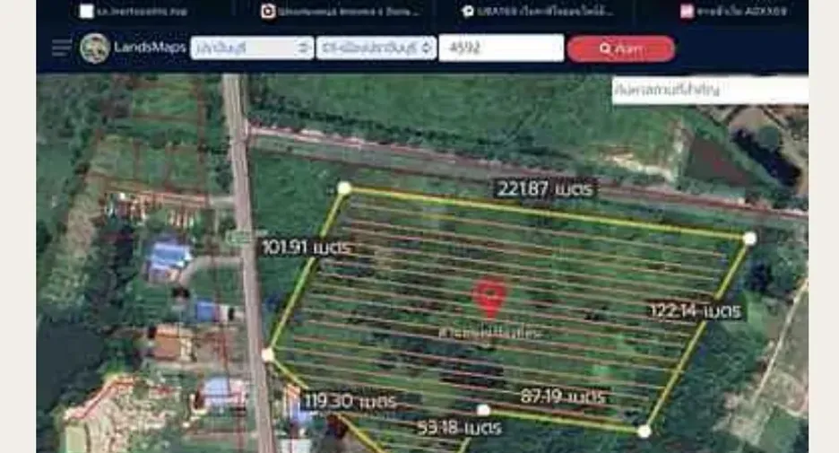 À vendre terrain à Mueang Prachinburi, Prachin Buri