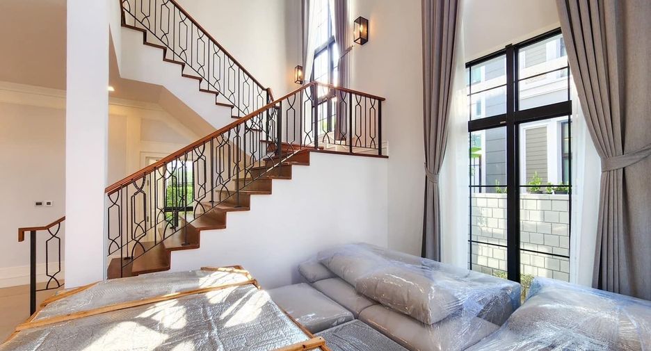 For sale and for rent 4 bedrooms house in Prawet, Bangkok