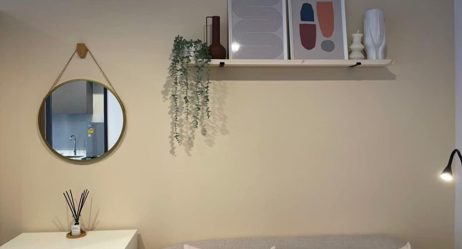 For rent studio condo in Huai Khwang, Bangkok