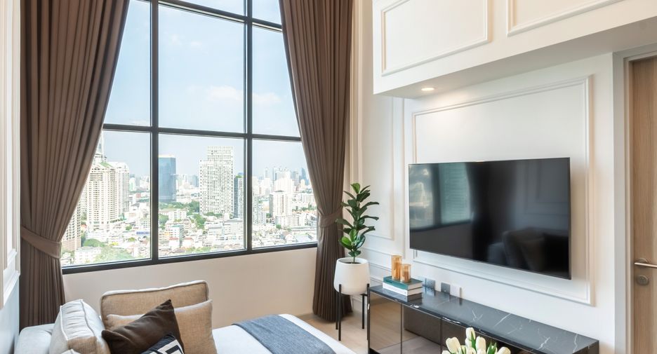 For sale and for rent 1 bed condo in Sathon, Bangkok