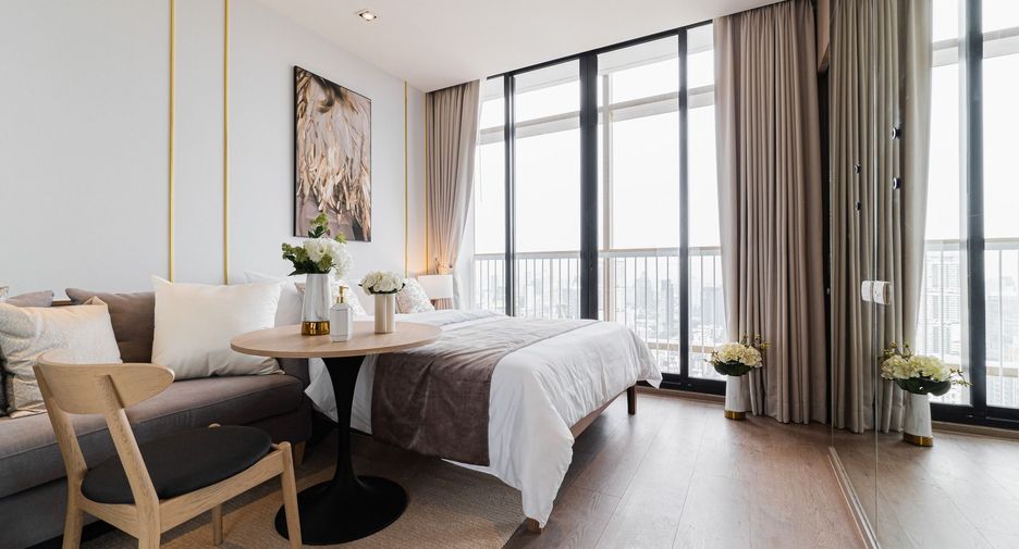 For rent studio condo in Khlong Toei, Bangkok
