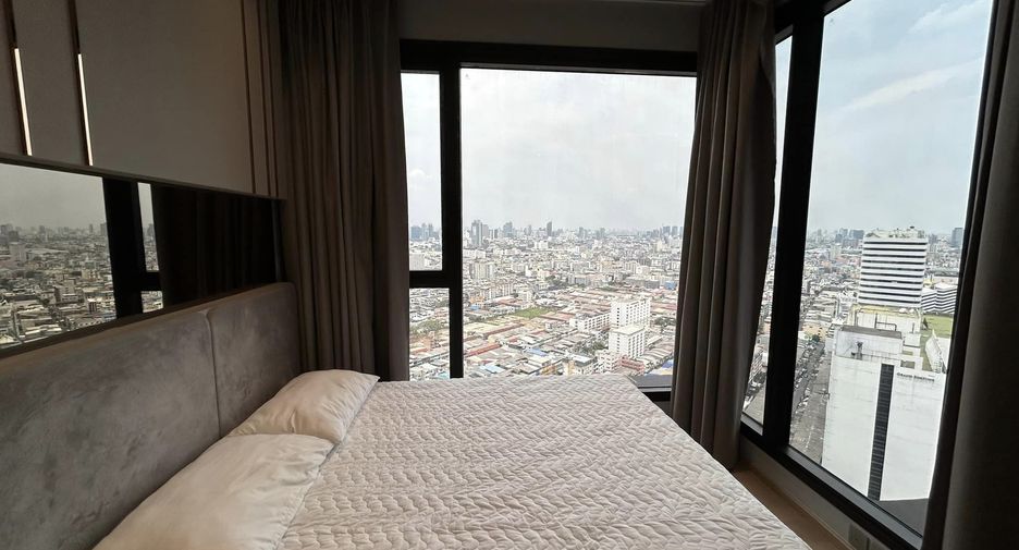 À louer 1 chambre condo à Huai Khwang, Bangkok