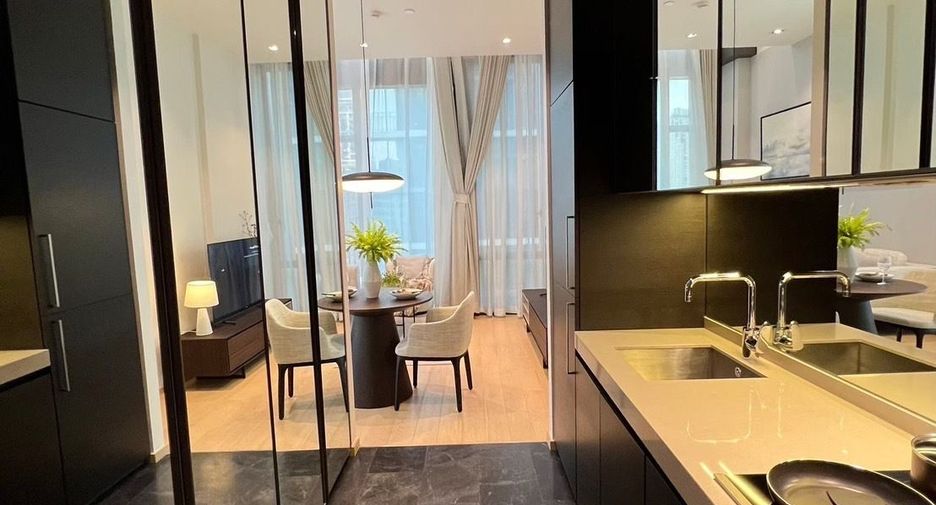 Wohnung zur Miete mit 1 Zimmer in Pathum Wan, Bangkok