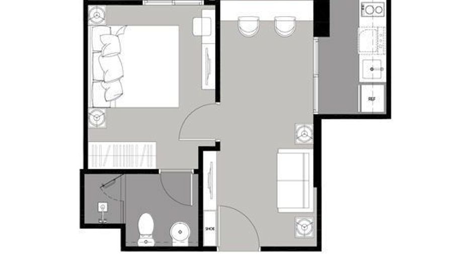 Wohnung zum Kauf und zur Miete mit 1 Zimmer in Khlong Toei, Bangkok