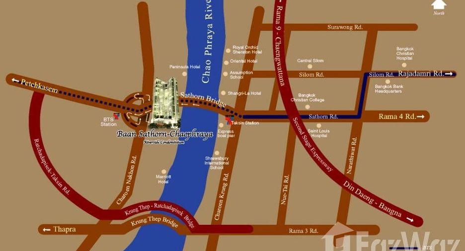 ให้เช่า 2 ห้องนอน คอนโด ใน สาทร, กรุงเทพฯ