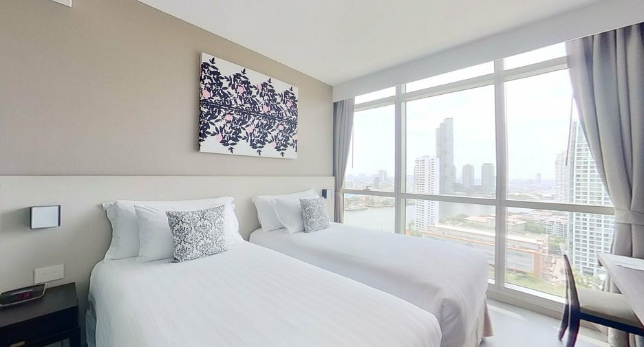 Wohnung zur Miete mit 2 Zimmer in Sathon, Bangkok