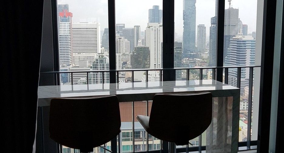 For rent スタジオ condo in Bang Rak, Bangkok