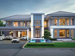 Casa en venta de 5 habitaciones en Lat Krabang, Bangkok