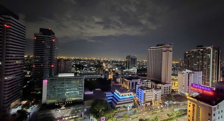 For rent studio condo in Huai Khwang, Bangkok