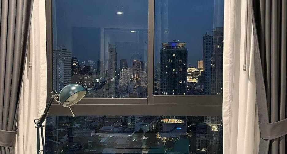For rent studio condo in Bang Rak, Bangkok