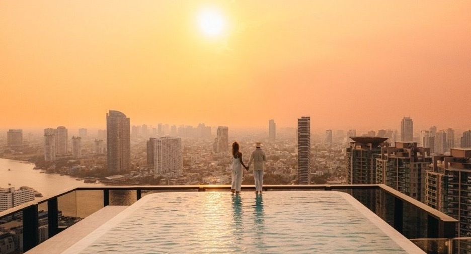 À louer 1 chambre condo à Bang Kho Laem, Bangkok