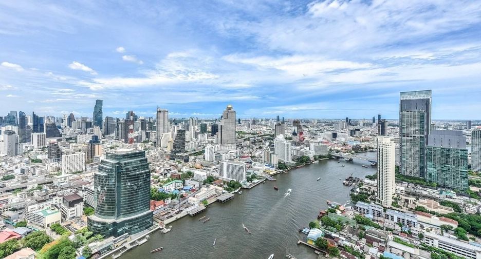 For rent 2 bedrooms condo in Khlong San, Bangkok