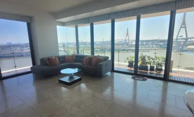 For sale and for rent 3 bedrooms condo in Yan Nawa, Bangkok