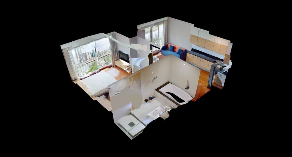 For rent 1 bed condo in Pathum Wan, Bangkok