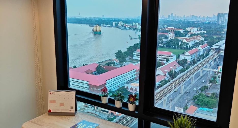 For rent 1 bed condo in Mueang Samut Prakan, Samut Prakan
