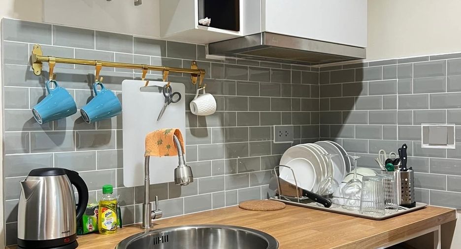 For rent 1 bed condo in Mueang Samut Prakan, Samut Prakan