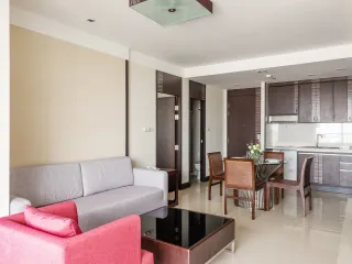 Apartment zur Miete mit 1 Zimmer in Khlong Toei, Bangkok