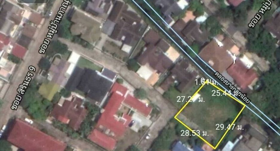 For sale land in Taling Chan, Bangkok