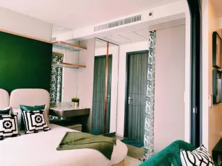 Wohnung zur Miete mit Studio in Huai Khwang, Bangkok