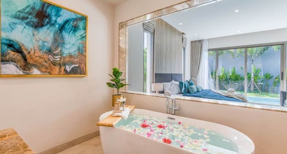 For rent and for sale 3 bedrooms villa in Thalang, Phuket