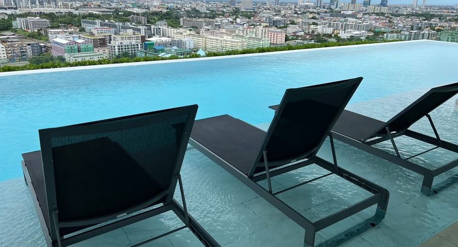 For rent 1 bed condo in Mueang Samut Prakan, Samut Prakan