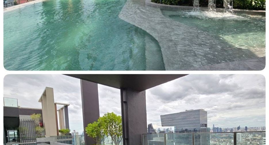 For rent 1 bed condo in Huai Khwang, Bangkok