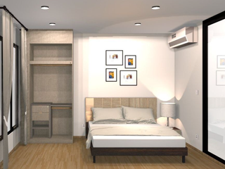 For rent studio condo in Huai Khwang, Bangkok