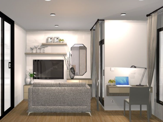 For rent studio condo in Huai Khwang, Bangkok