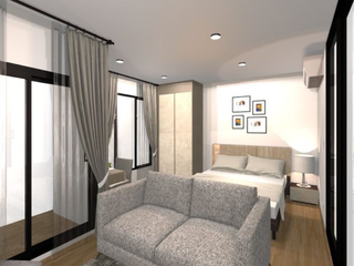 For rent studio condo in Huai Khwang, Bangkok