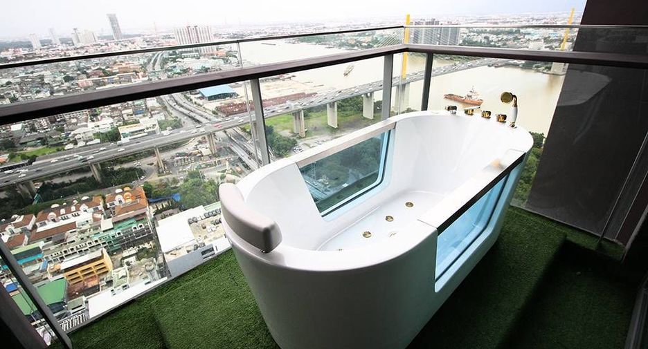 For rent 1 bed condo in Yan Nawa, Bangkok