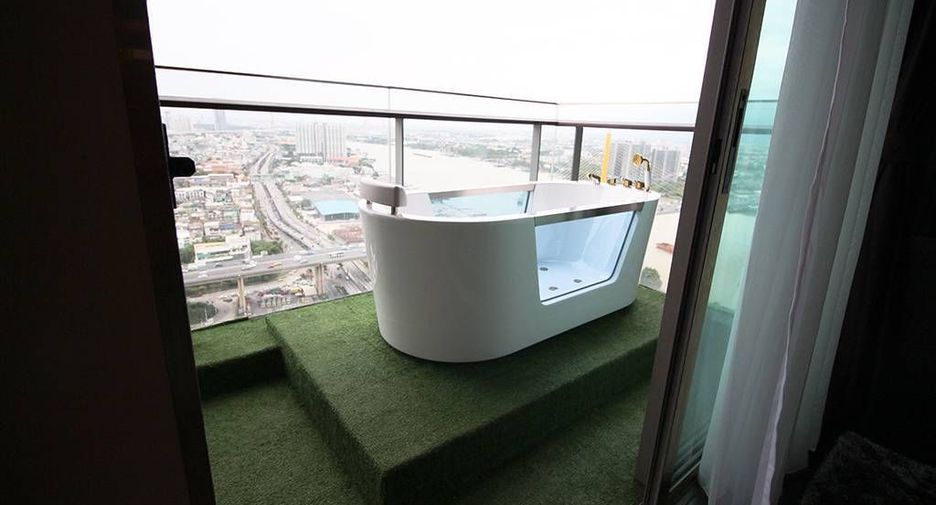 For rent 1 bed condo in Yan Nawa, Bangkok