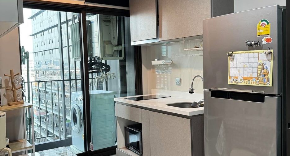 For rent 1 bed condo in Huai Khwang, Bangkok