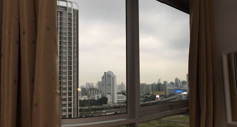 For rent studio condo in Huai Khwang, Bangkok