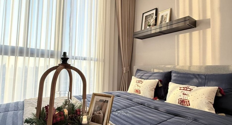 For rent 1 bed condo in Huai Khwang, Bangkok