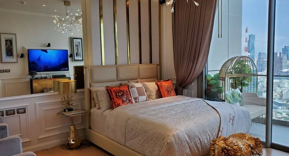 Wohnung zur Miete mit 1 Zimmer in Khlong San, Bangkok