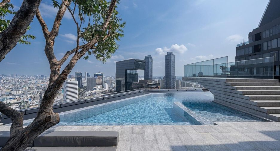 Wohnung zur Miete mit 1 Zimmer in Huai Khwang, Bangkok