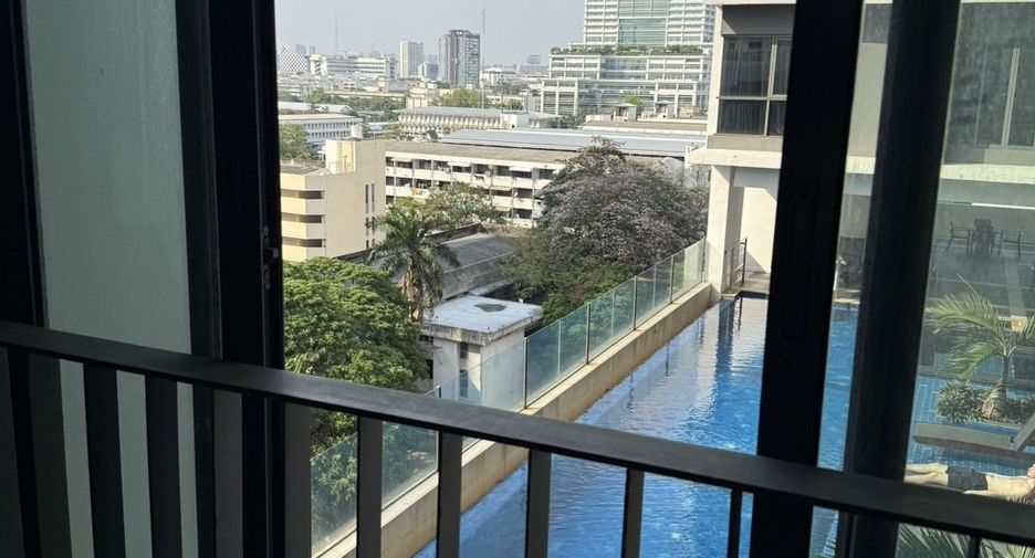 For rent studio condo in Ratchathewi, Bangkok