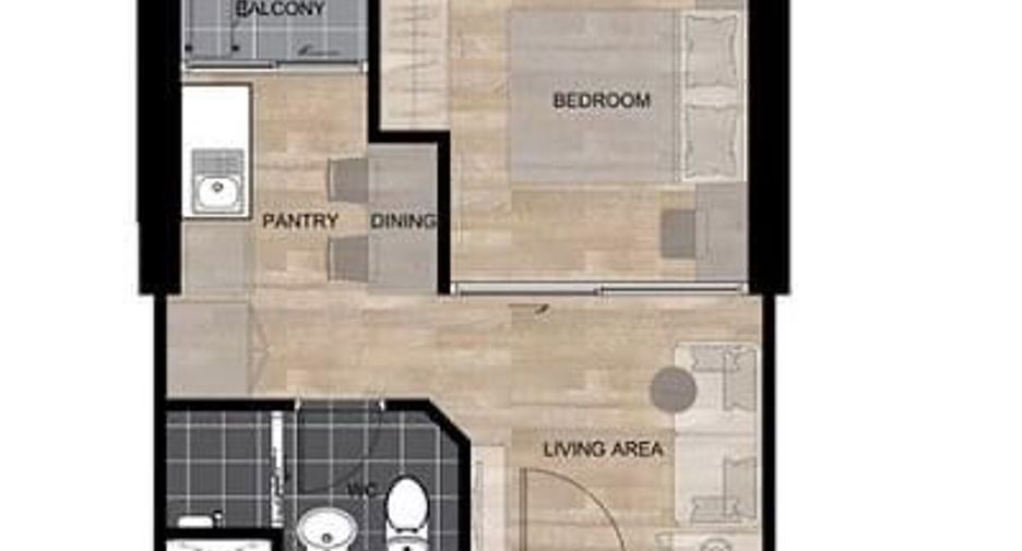 For sale 1 bed condo in Chom Thong, Bangkok