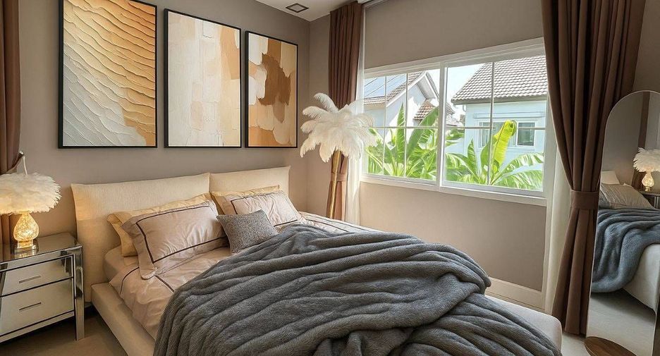 For rent 4 bedrooms villa in Bang Phli, Samut Prakan