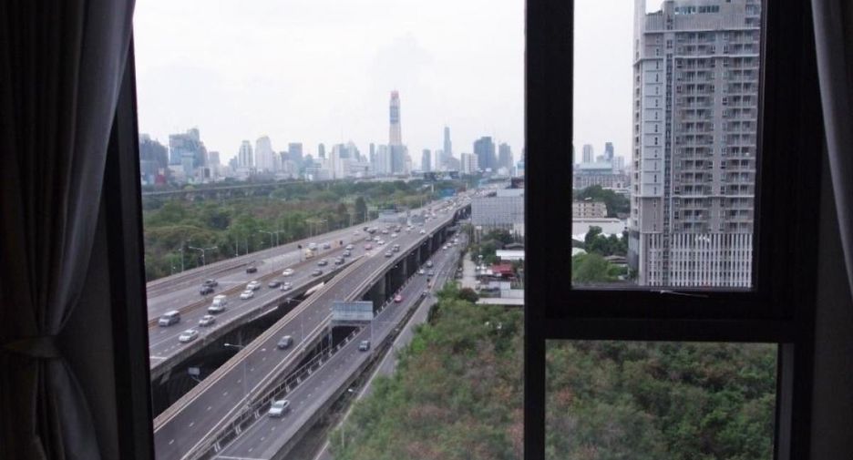 For rent 1 bed condo in Huai Khwang, Bangkok