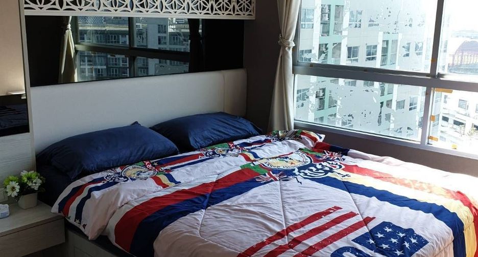 For sale and for rent 1 bed condo in Huai Khwang, Bangkok