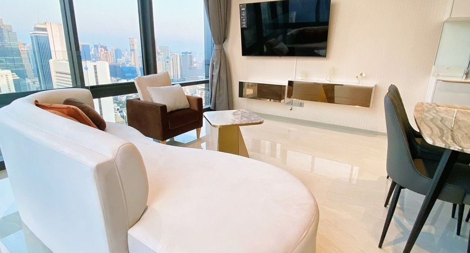 Condo en alquiler de 2 habitaciones en Bang Rak, Bangkok