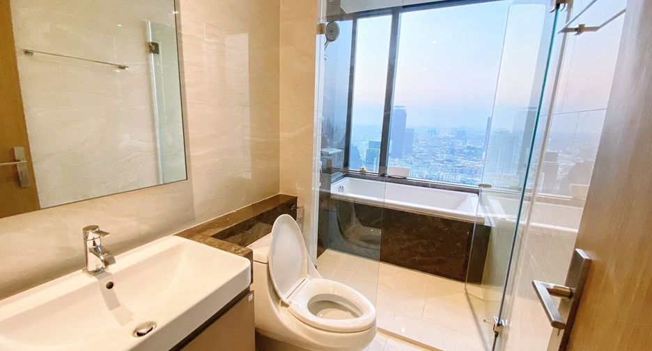 Condo en alquiler de 2 habitaciones en Bang Rak, Bangkok