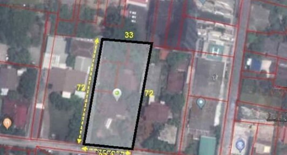 For sale land in Phaya Thai, Bangkok