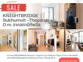 Wohnung zum Kauf mit 1 Zimmer in Mueang Samut Prakan, Samut Prakan